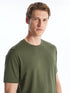 LC Waikiki Crew Neck Short Sleeve Combed Cotton Men's T-shirt